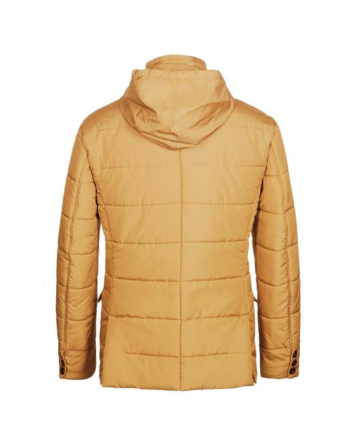 SEREN LONDON Yellow Puffer Suit Jacket for men