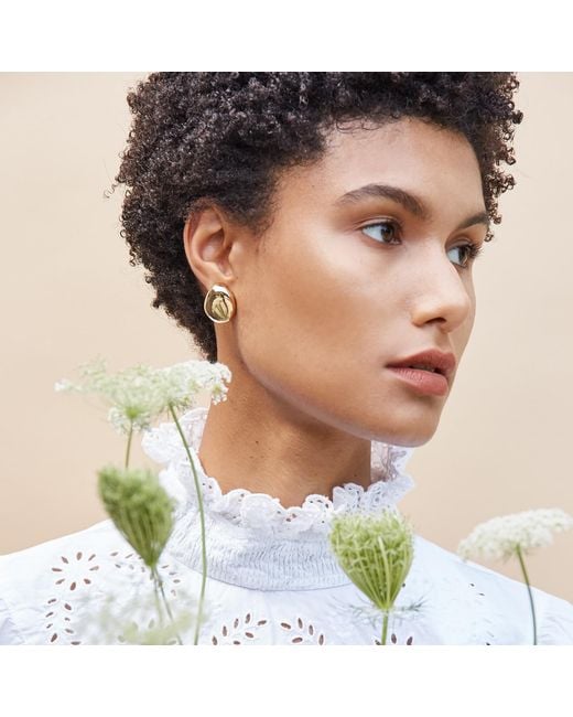 Biko Jewellery Metallic Galina Studs Medium