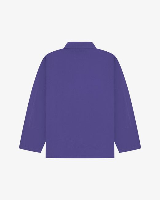 Uskees Purple Overshirt for men