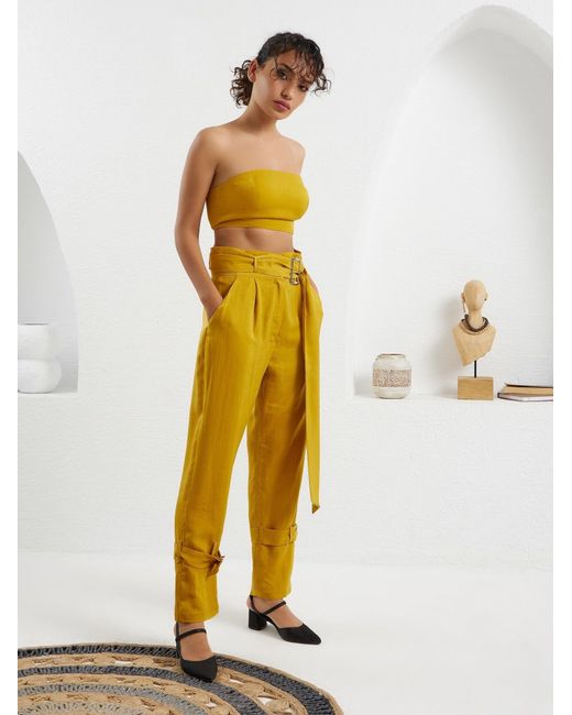 Lumina Eligma Yellow Matador Pants