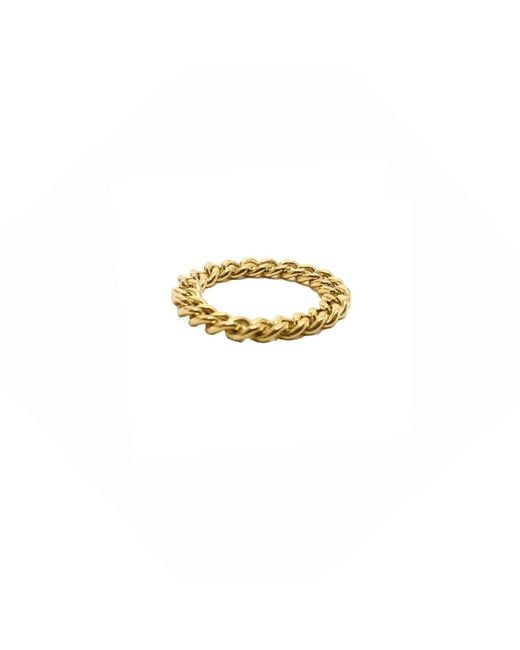 Aki Roc Jewelry Metallic Serenity Curb Chain Ring