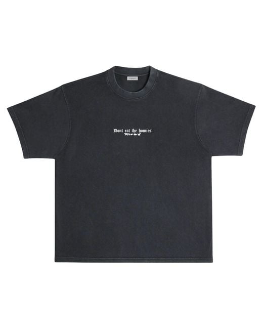 Dont Eat the Homies Black I Think Animals Are People Too Tee for men