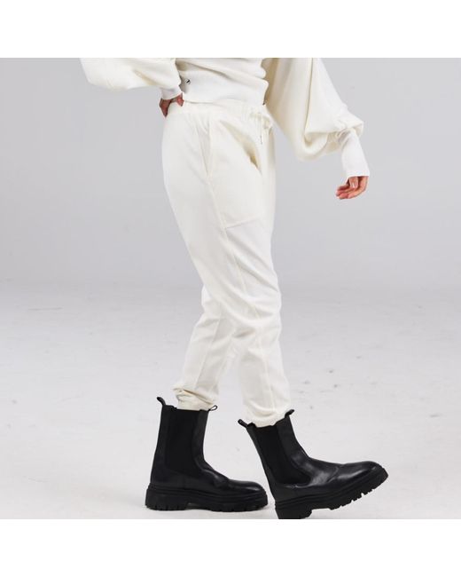 Dref White Bazil Jogger