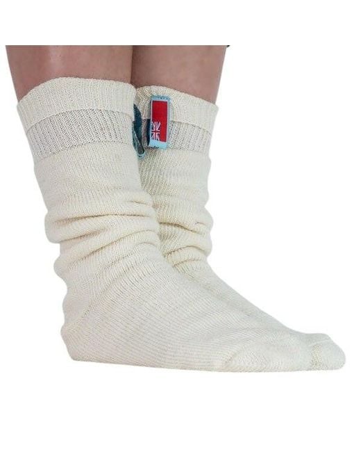 Arthur Beale White Arctic Seaboot Socks