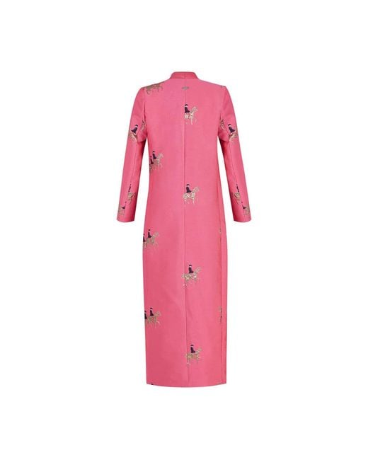 Roqaia Fashion House Pink Horse Hot Jacket