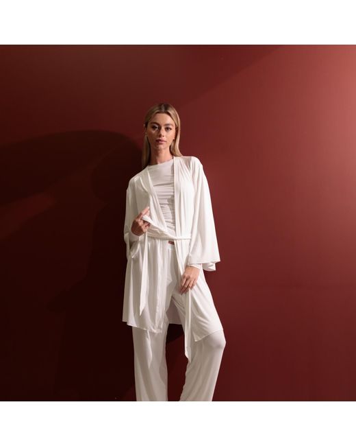 Creme Loungewear White Vanilla Robe