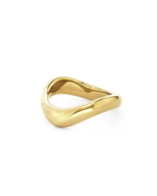 Dinny Hall Metallic Wave Ring