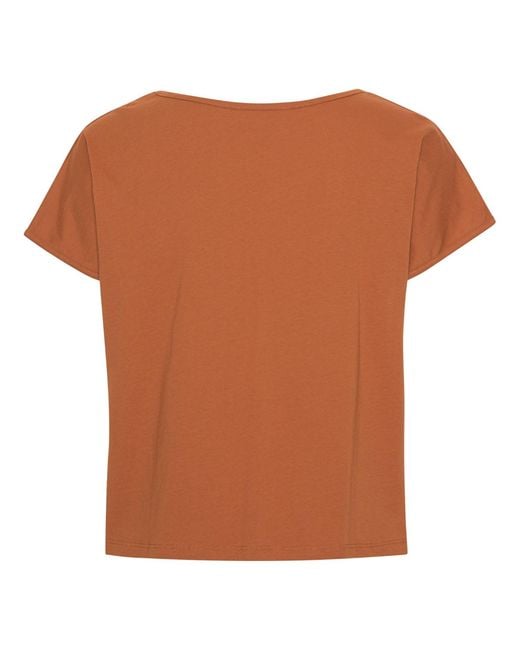 GROBUND Brown The Organic T-Shirt Karen