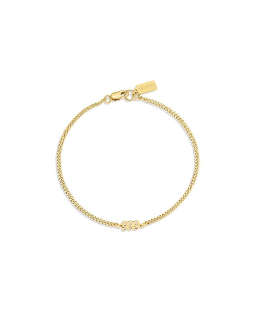 SET & STONES Metallic Angel Numbers Bracelet