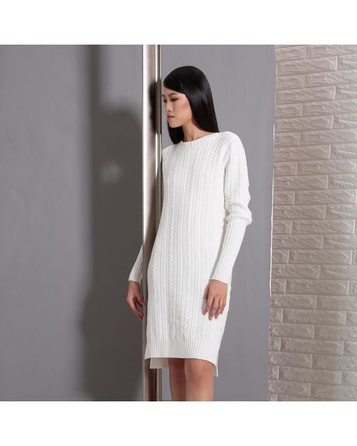 Smart and Joy Gray Lacing-In-Back Jumper Dress