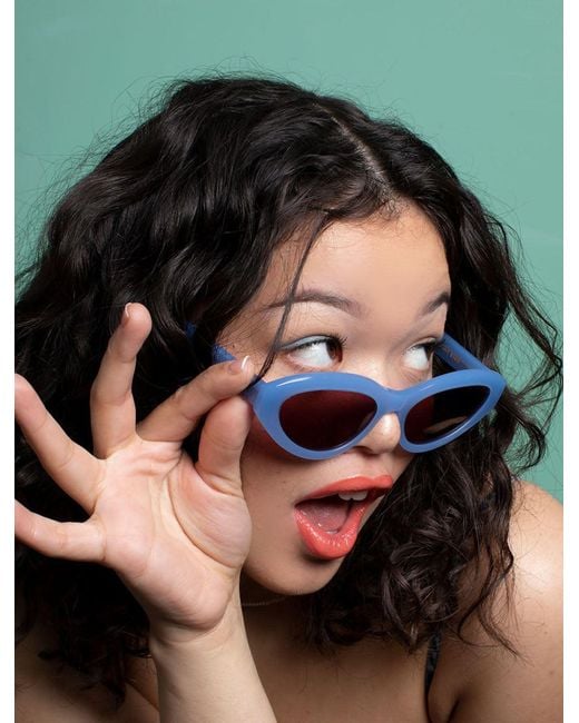 ZOË DE PASS EYEWEAR Purple Billie Sky