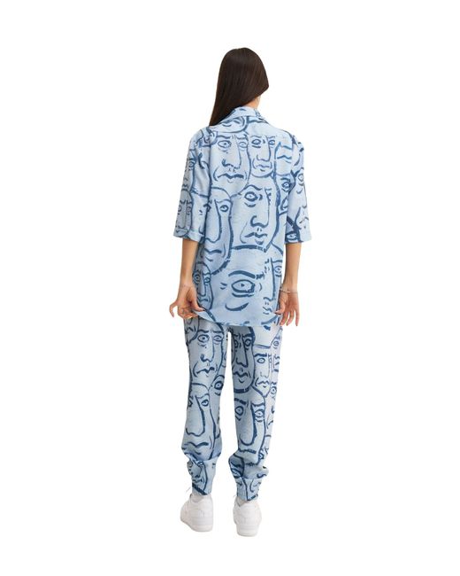 mysimplicated Blue Trousers for men