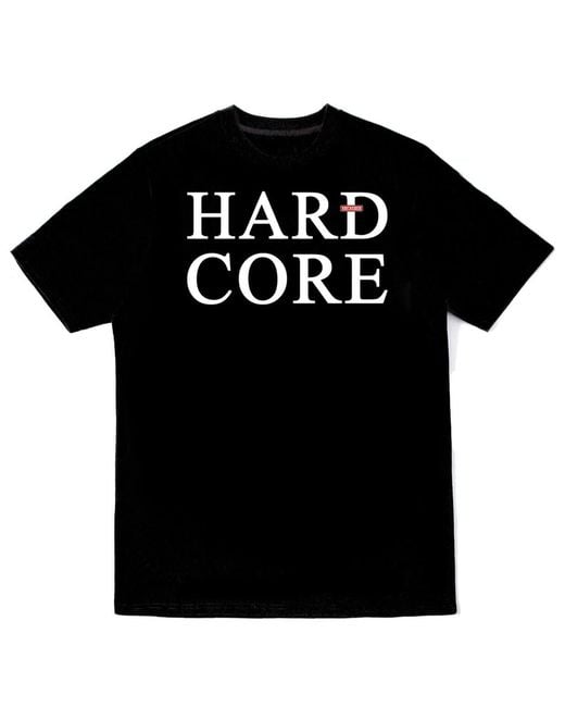 VERYRARE Black Hardcore Tee for men