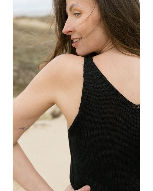 SALANIDA Black Mare 100% Linen Co-Ord