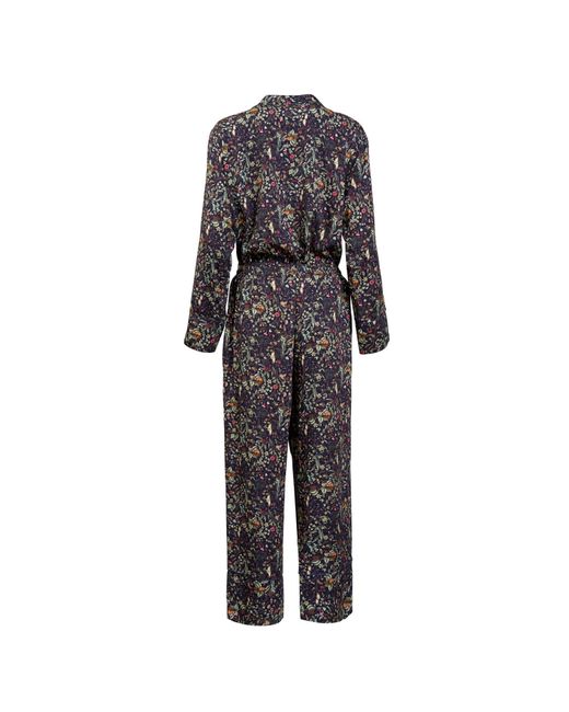 Fable England Black Wolf Garden Pyjamas & Sleep Mask Set