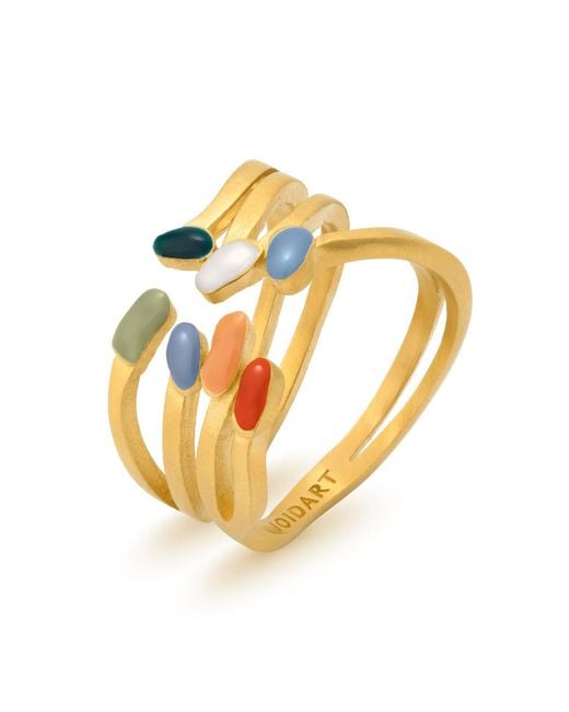 Joidart Metallic Golden Ring Deliri