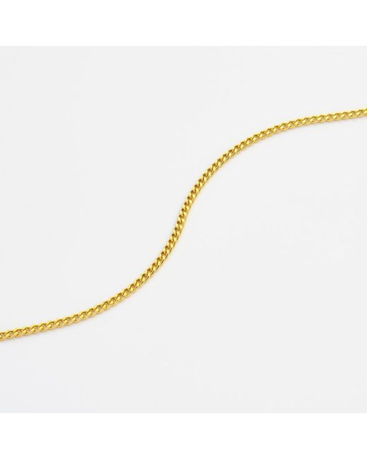 7879 Metallic Diamond Cut Curb Chain Bracelet