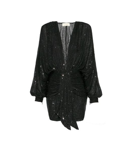 AGGI by HALEWSKI Black Kaia Raven Dress