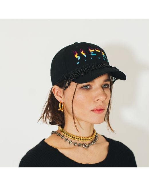 SVETA Milano Black Mahak Baseball Cap