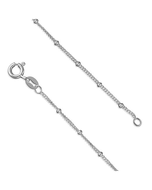 Kaizarin Metallic Sterling Cross With Cubic Zirconia Bale