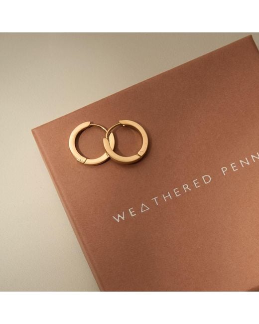 A Weathered Penny Metallic Nala Hoops