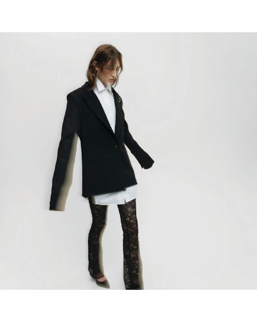 Galleriadele Black The Wool Blazer