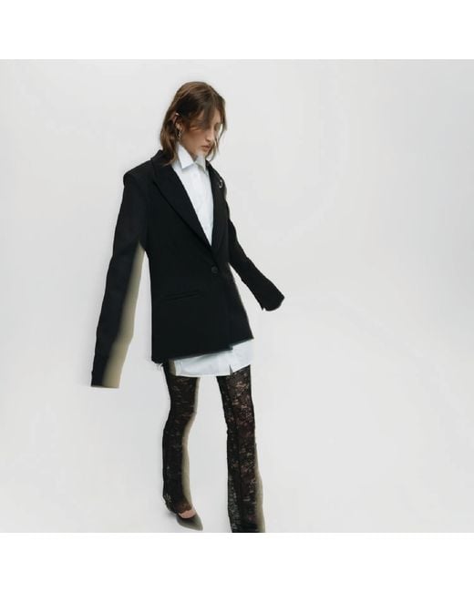 Galleriadele Black The Wool Blazer