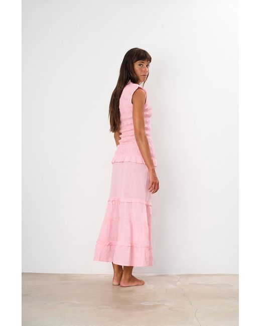 Par & Escala Pink Cami Dress