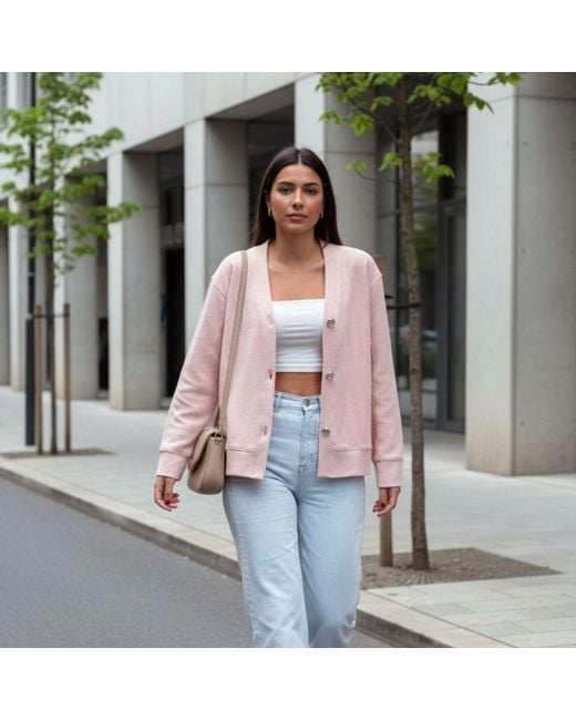 Mimhi Maison Pink Rosie Cardigan