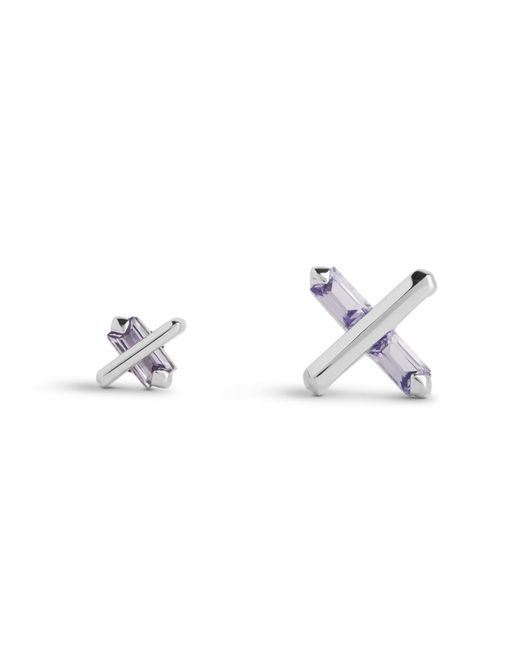 Kasun Metallic Butterfly Kiss Earrings