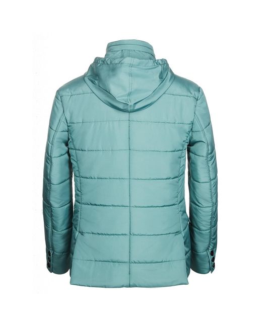 SEREN LONDON Blue Puffer Suit Jacket for men