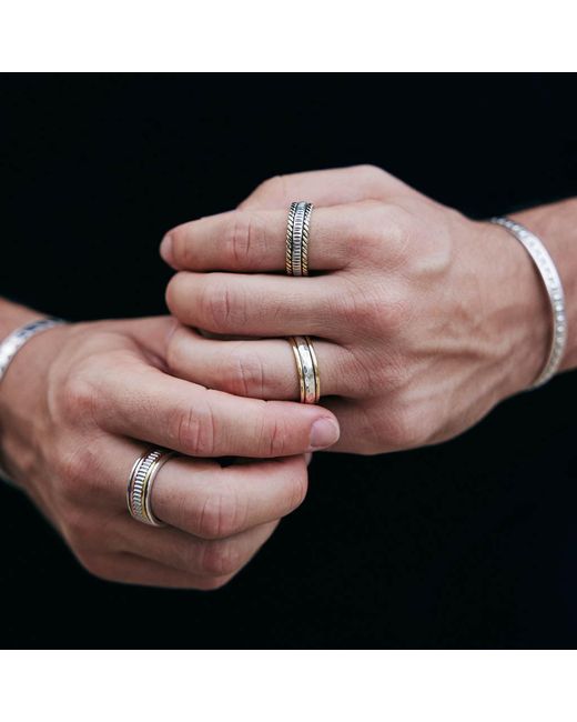 Charlotte's Web Jewellery White Trust In Life Silver Spinning Ring