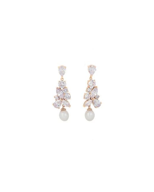 Stephanie Browne Australia White Regalia Madame Pearl Earrings