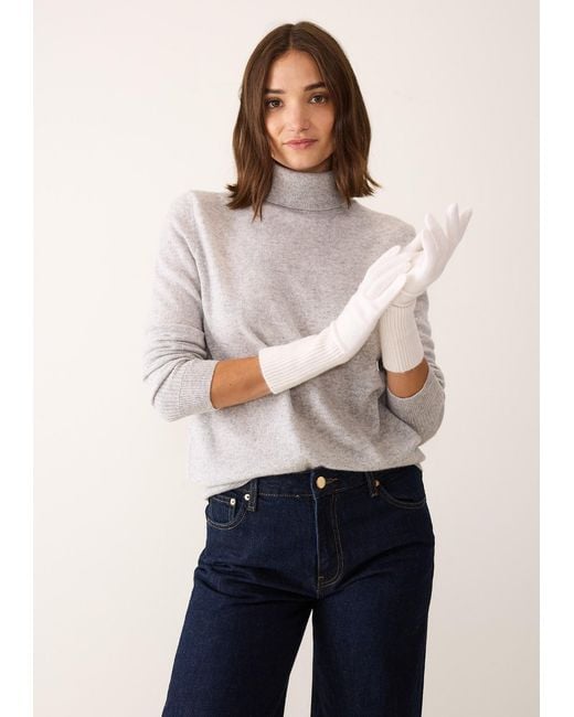 Loop Cashmere Natural Cashmere Glove