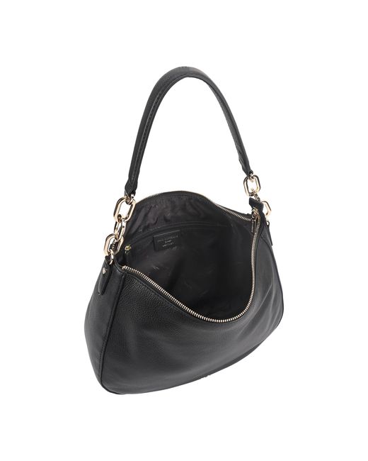 Paul Costelloe Black Bisbee Leather Shoulder Bag