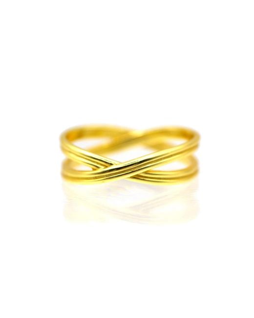 VicStoneNYC Fine Jewelry Yellow The Timeless Möbius Strip Ring