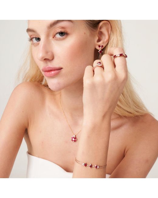 Juvetti Pink Forma Bracelet