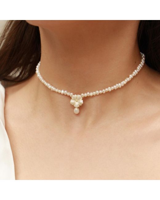 Agora Jewellery Metallic Bavella Choker