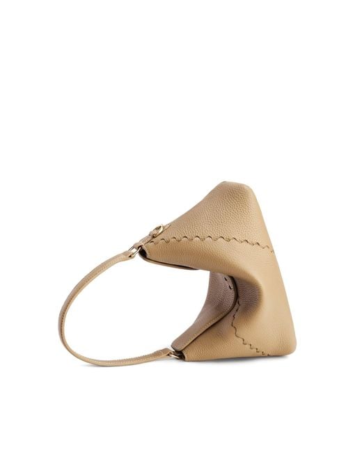 Orange Cube White Vina Shoulder Bag