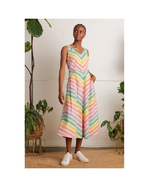 Emily and Fin Multicolor Margot Over The Rainbow Dress