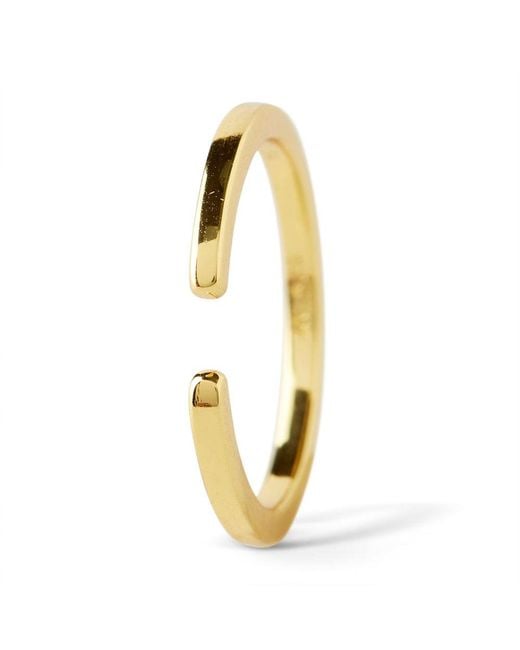 Argento Vivo Metallic Open Band Ring