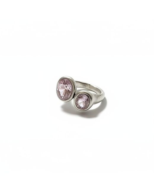 By Virgo White Dualis Ring
