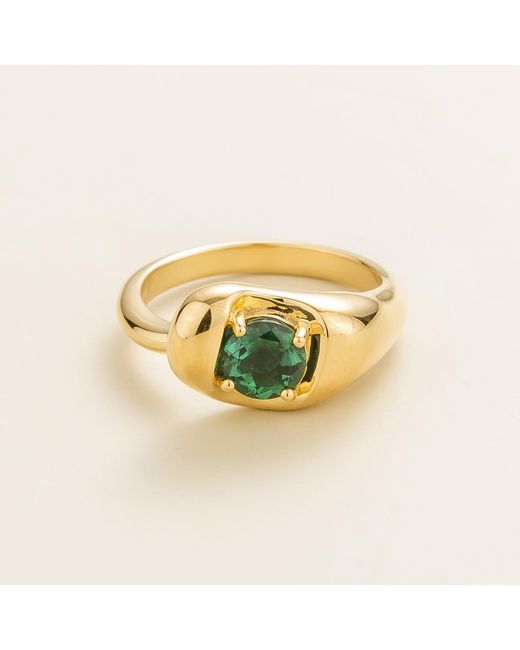 Juvetti Metallic Fava Ring
