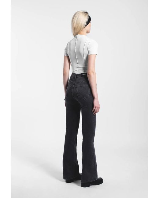 Dr. Denim Blue Moxy High Flare