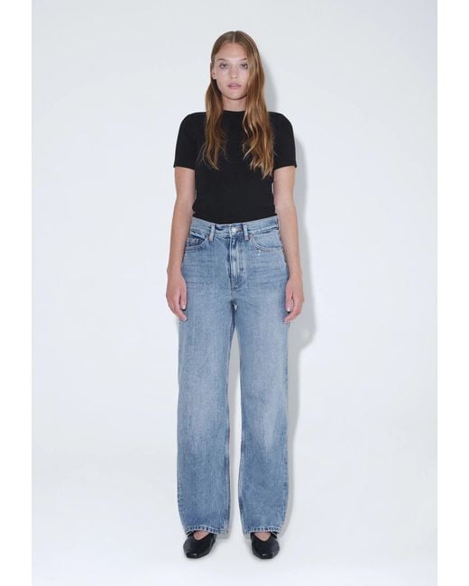 Dr. Denim Blue Echo High Straight