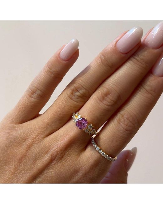 Juvetti Green Floret Ring