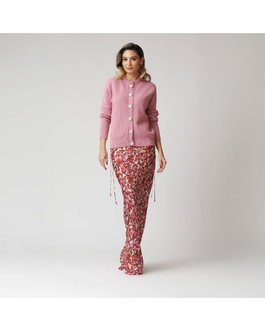 concept A trois Pink Cardigan