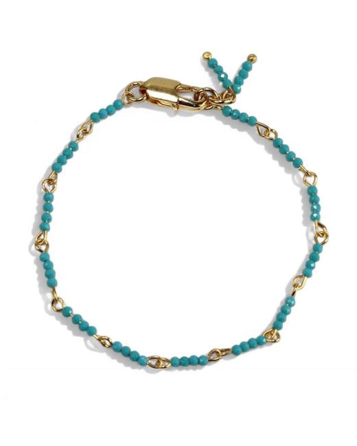 By Virgo Blue Beaded Bracelet