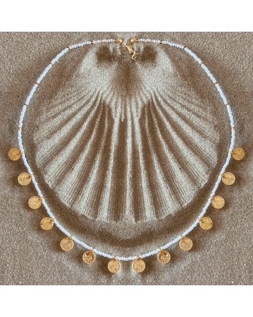 Gajú Metallic Oia Necklace