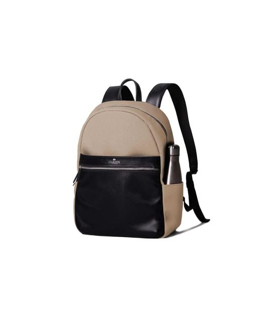 Harber London Black Office Backpack for men